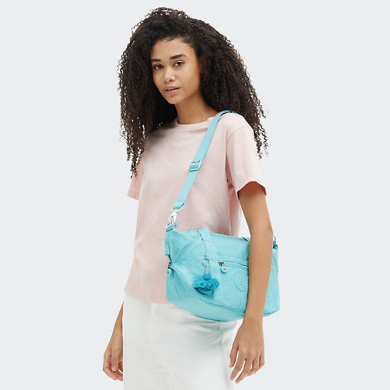 Kipling Art Mini Shoulder Bags Light Turquoise | DVUYN1874