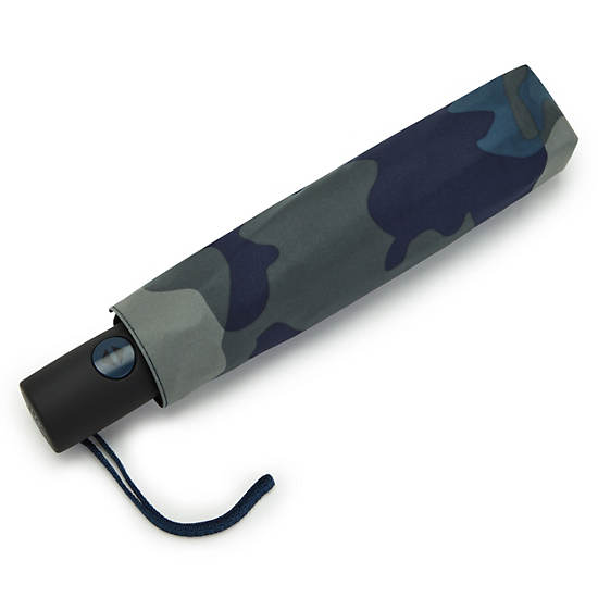 Kipling Auto Open Printed Umbrellas Camo | WEUMC6102