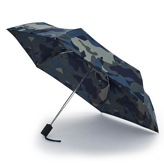 Kipling Auto Open Printed Umbrellas Camo | WEUMC6102