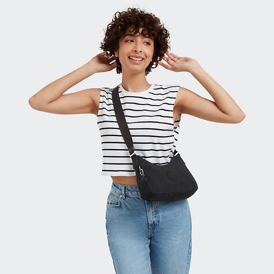 Kipling Ayda Shoulder Bags Black | JXTLD8769