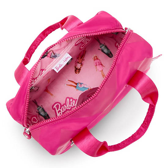 Kipling Bina Medium Barbie Shoulder Bags Pink | KSRQE3917