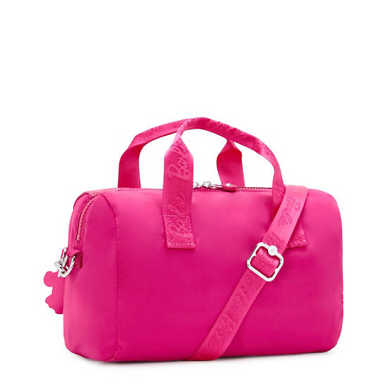 Kipling Bina Medium Barbie Shoulder Bags Pink | KSRQE3917