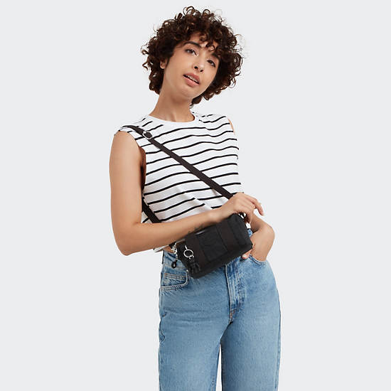 Kipling Bina Mini Shoulder Bags Black | EZXVD9260