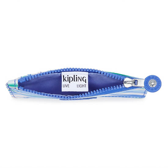 Kipling Camilo Printed Zip Pouches Blue | EGXWV3012