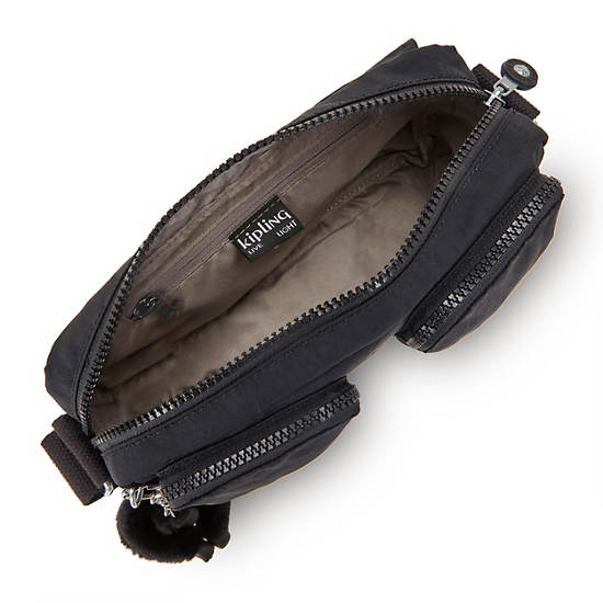 Kipling Chilly Up Crossbody Bags Black | HYUSR9346