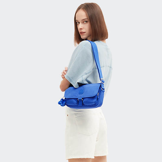 Kipling Chilly Up Crossbody Bags Blue | PHORL7146