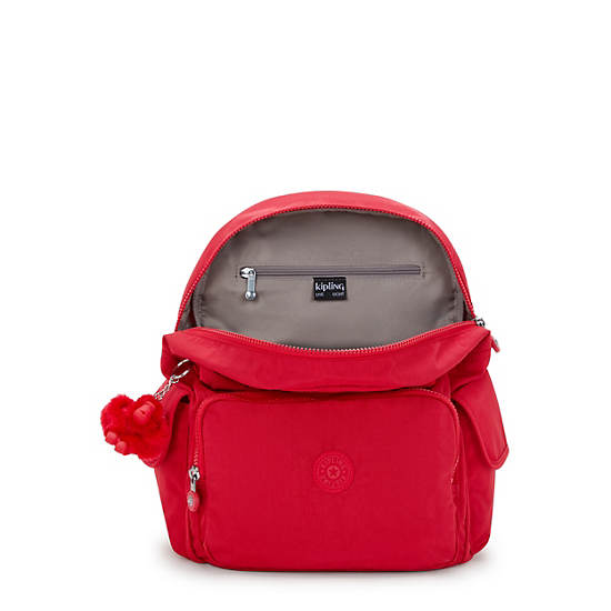 Kipling City Pack Backpack Red / Dark / Red | AOPLX4872