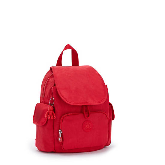 Kipling City Pack Mini Backpack Red / Dark / Red | OIVLY3598