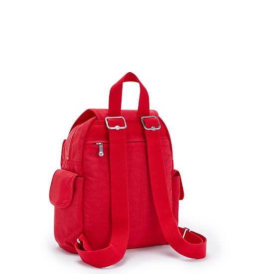 Kipling City Pack Mini Backpack Red / Dark / Red | OIVLY3598