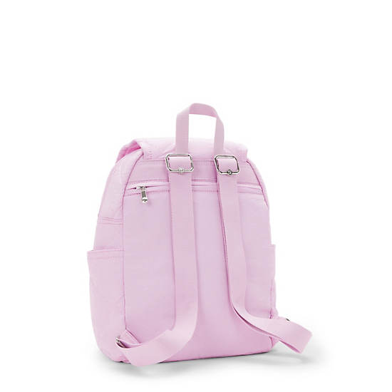 Kipling City Pack Quilted Small Backpack Pink | UFTMH2809