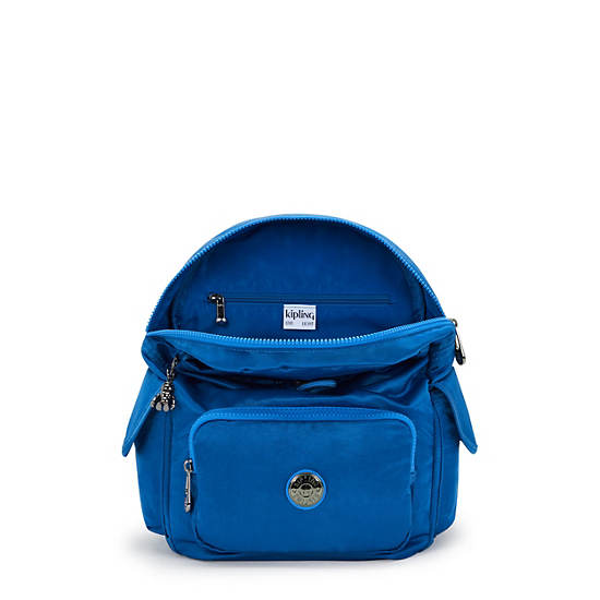 Kipling City Pack Small Backpack Blue | YOTFS0657