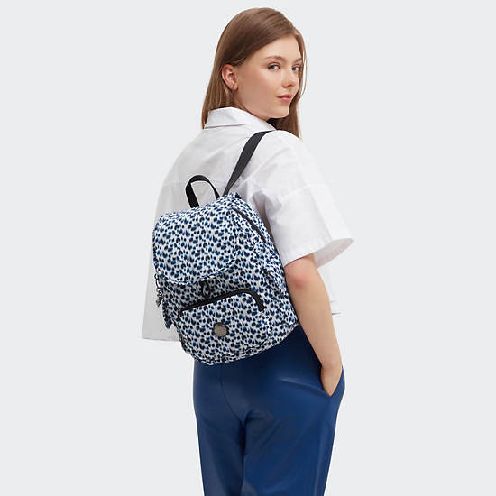 Kipling City Pack Small Backpack Leopard | NEXID1260