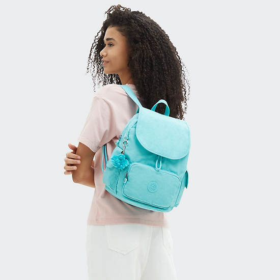 Kipling City Pack Small Backpack Light Turquoise | ZBXYD7569