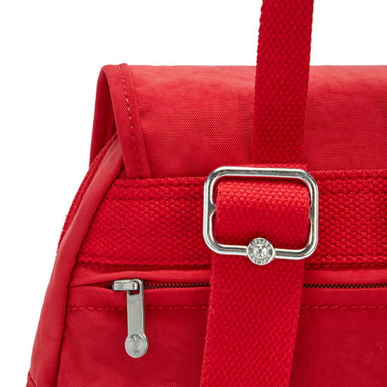 Kipling City Pack Small Backpack Red / Dark / Red | OIVQC4805