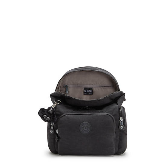 Kipling City Zip Mini Backpack Black | LAOVW2391