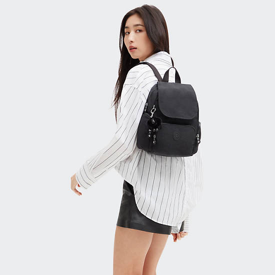 Kipling City Zip Mini Backpack Black | LAOVW2391