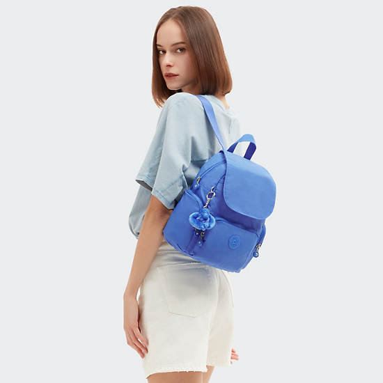 Kipling City Zip Mini Backpack Blue | MGLON3950