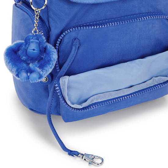 Kipling City Zip Mini Backpack Blue | MGLON3950