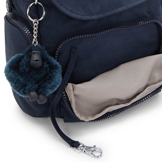 Kipling City Zip Mini Backpack Blue | ROMGS4109