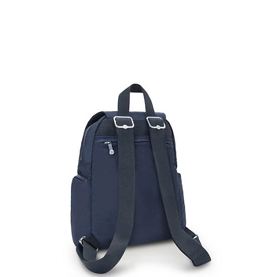 Kipling City Zip Mini Backpack Blue | ROMGS4109