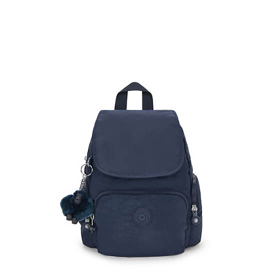 Kipling City Zip Mini Backpack Blue | ROMGS4109