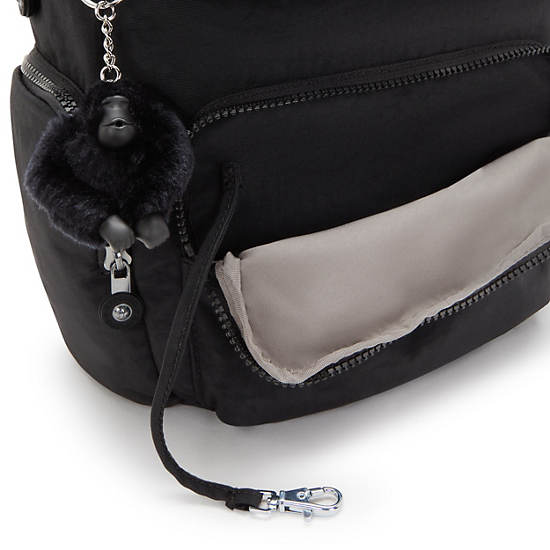 Kipling City Zip Small Backpack Black | HKYZX4512