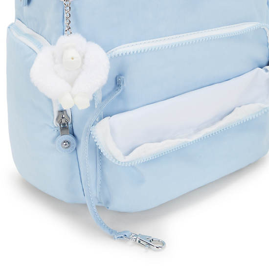 Kipling City Zip Small Backpack Blue | IJVSQ0473