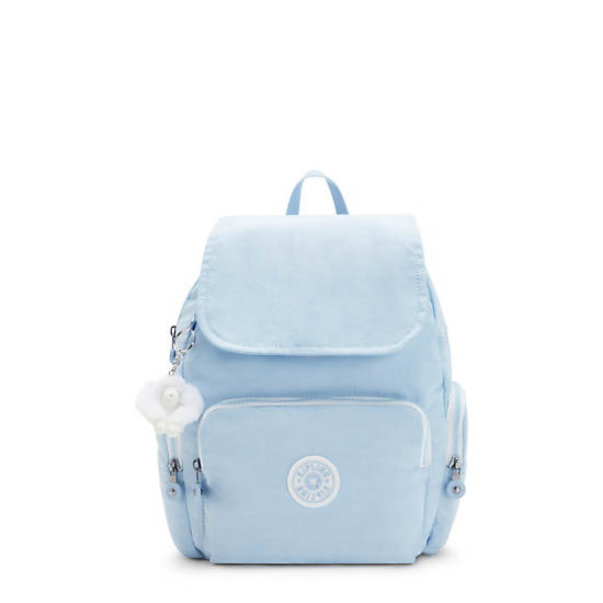 Kipling City Zip Small Backpack Blue | IJVSQ0473