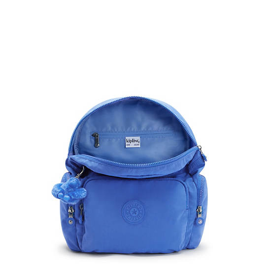 Kipling City Zip Small Backpack Blue | PNCLH3217