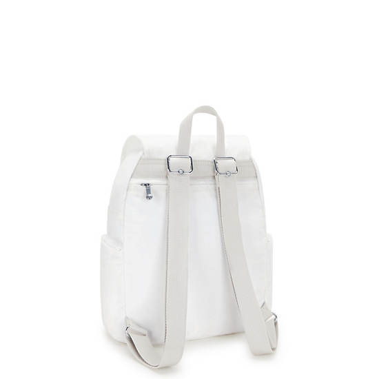 Kipling City Zip Small Backpack White | DHBGV9278