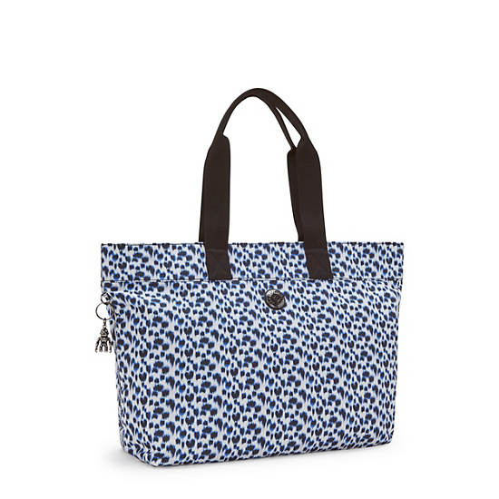 Kipling Colissa Tote Bags Leopard | QSNER3845