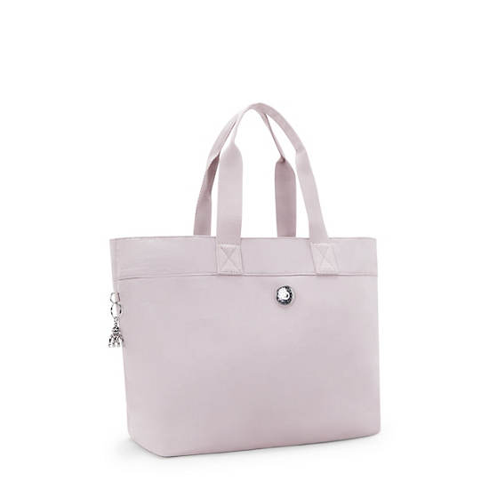 Kipling Colissa Tote Bags Silver | CUMSA2874