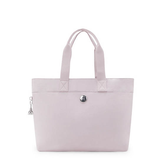 Kipling Colissa Tote Bags Silver | CUMSA2874