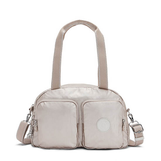 Kipling Cool Defea Metallic Shoulder Bags Metal | LPXUS4605