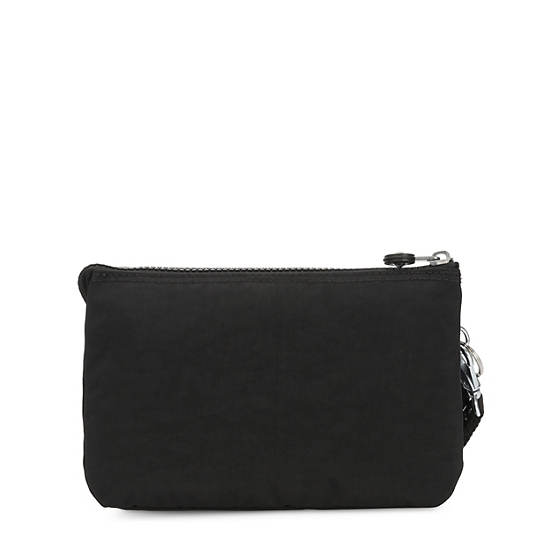 Kipling Creativity Extra Large Wristlet Wallets Black | YROLX9046