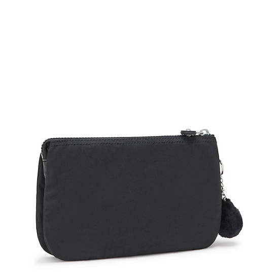 Kipling Creativity Extra Large Wristlet Wallets Black | YROLX9046