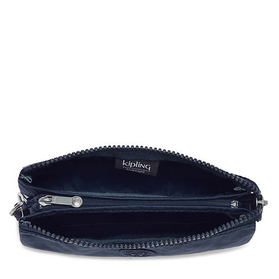 Kipling Creativity Large Pouches Blue | JYKSM6089