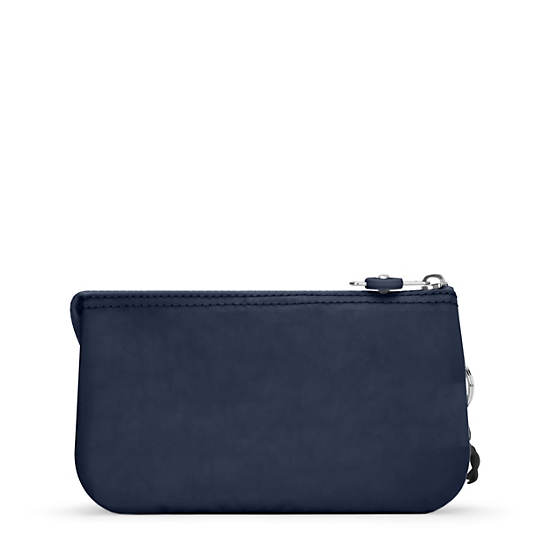 Kipling Creativity Large Pouches Blue | JYKSM6089