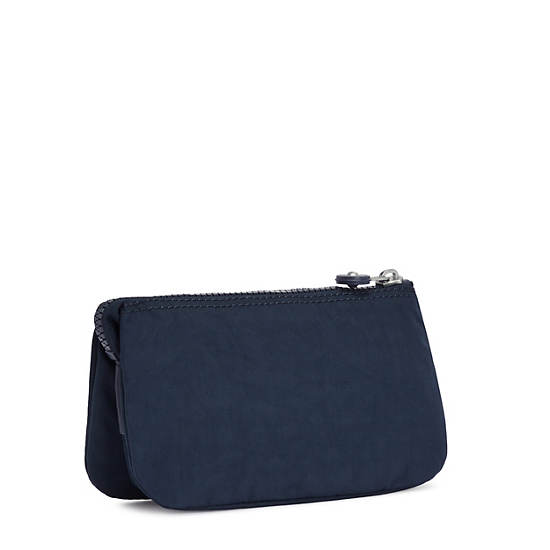 Kipling Creativity Large Pouches Blue | JYKSM6089