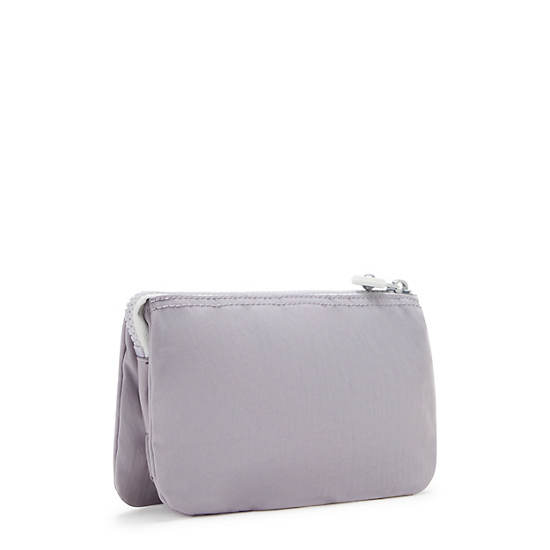 Kipling Creativity Large Pouches Grey | JZCTQ8316