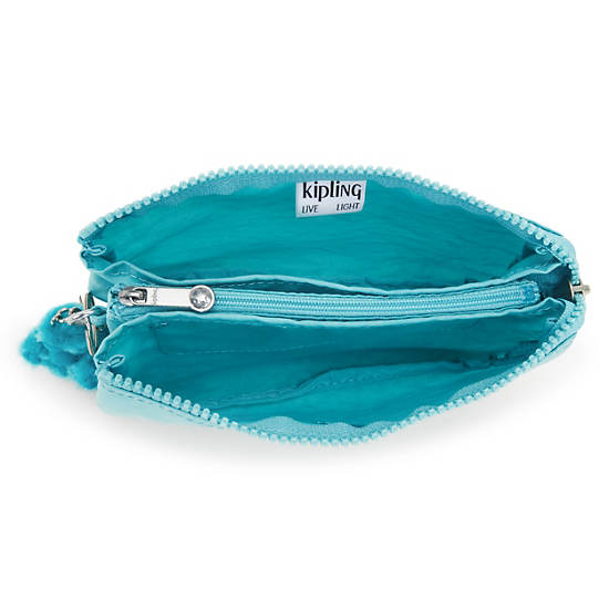 Kipling Creativity Large Pouches Light Turquoise | UIJOA1358