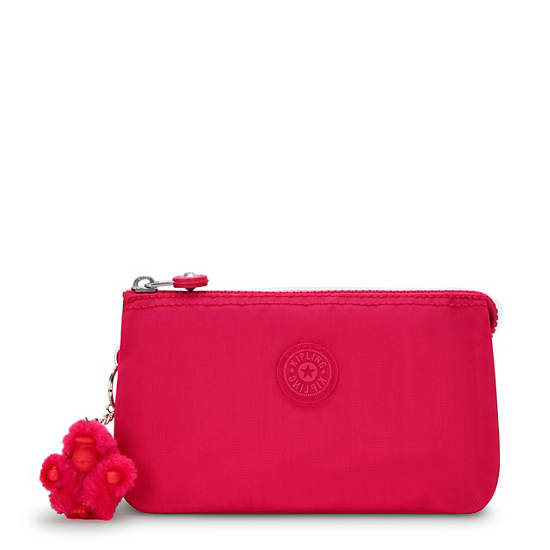 Kipling Creativity Large Pouches Pink | EHLKM1392