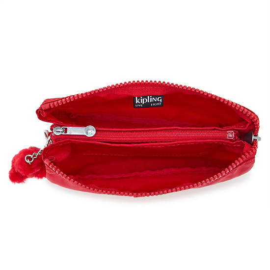 Kipling Creativity Large Pouches Red / Dark / Red | KHVGW6183