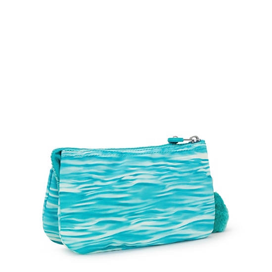 Kipling Creativity Large Printed Pouches Light Turquoise | CSPJU0153