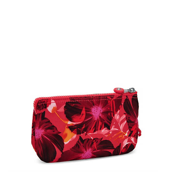 Kipling Creativity Large Printed Pouches Red / Black | CYMNG5803