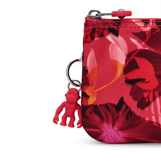 Kipling Creativity Large Printed Pouches Red | PZWQA1285