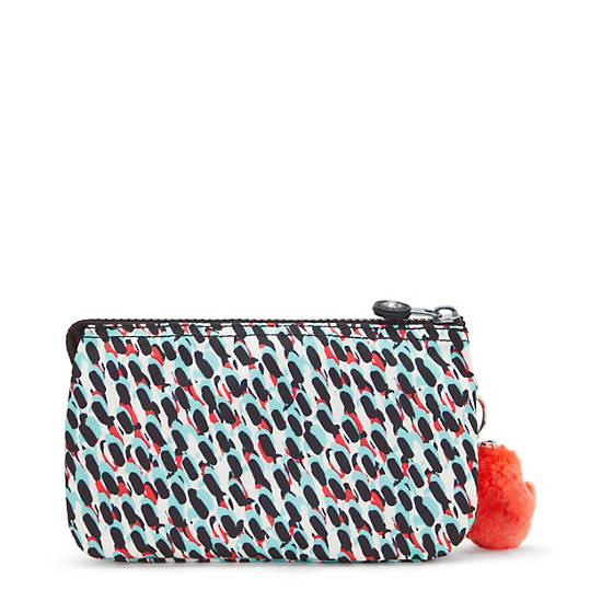 Kipling Creativity Large Printed Pouches Black / Multicolor | PYQDL4562