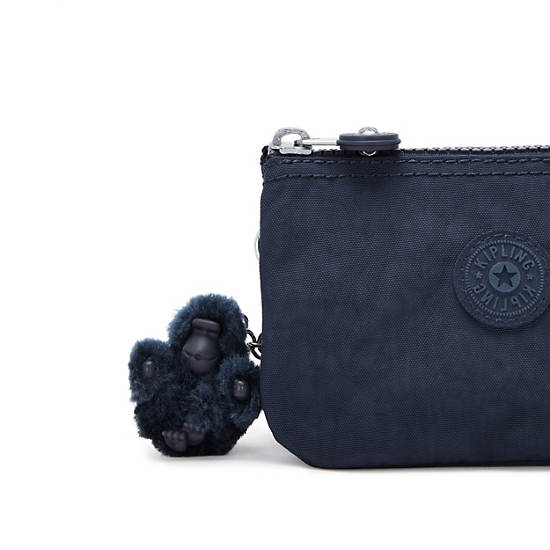 Kipling Creativity Small Pouches Blue | EXVHL6843