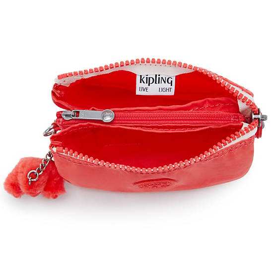 Kipling Creativity Small Pouches Coral | JOYBT4980