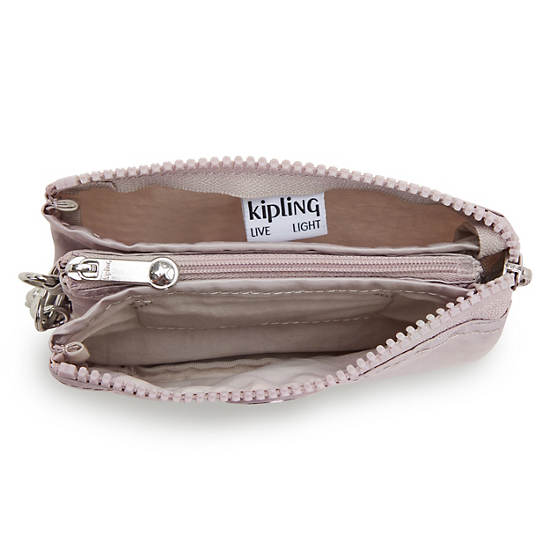 Kipling Creativity Small Pouches Silver | MWPZR9342